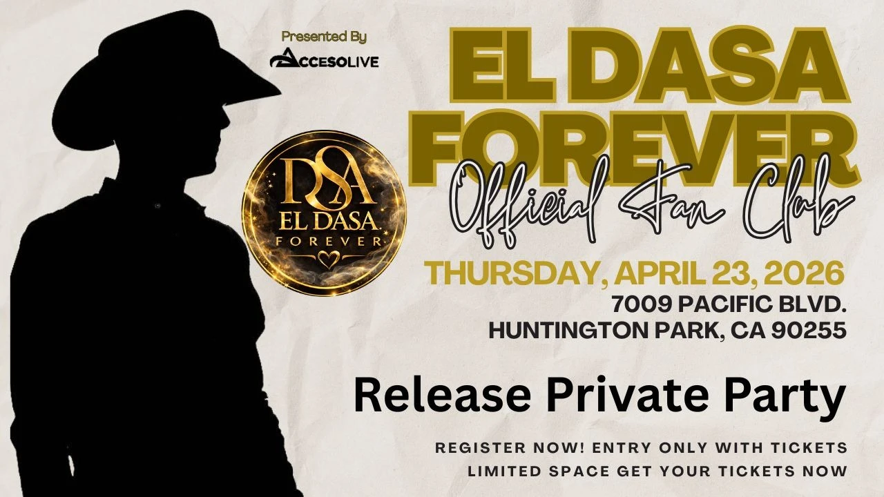 {"en":"EL DASA – OFFICIAL FAN CLUB LAUNCH CELEBRATION","es":"EL DASA – CELEBRACIÓN DEL LANZAMIENTO DEL CLUB DE FANS OFICIAL"}